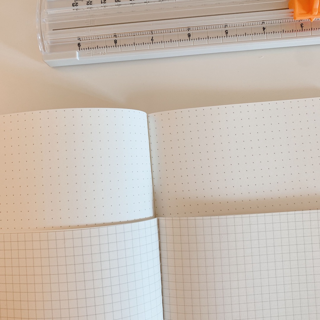 Sổ Dot Grid Chấm Bi / Ô Vuông size A5 / B5 - Sổ Làm Bullet Journal