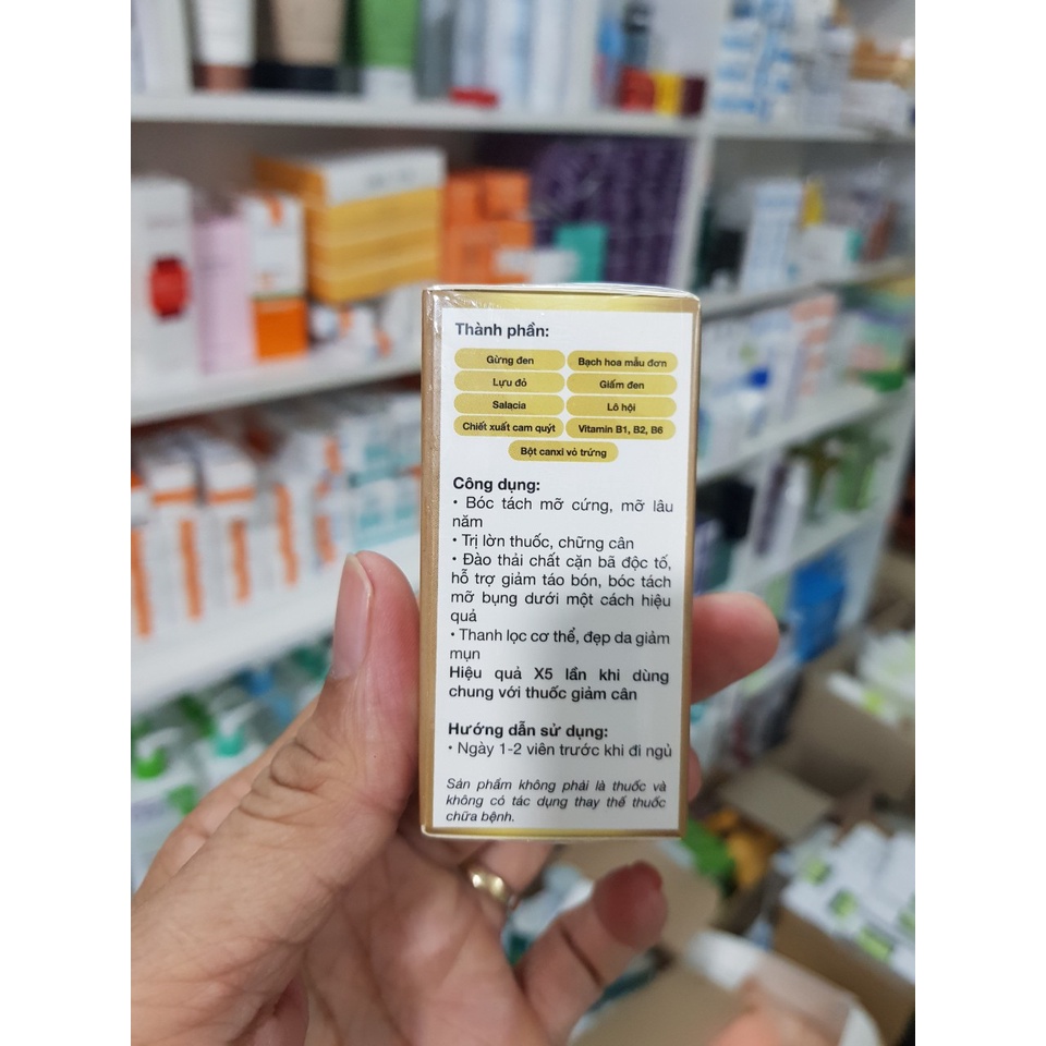 Detox xổ mỡ ban đêm Olapslim