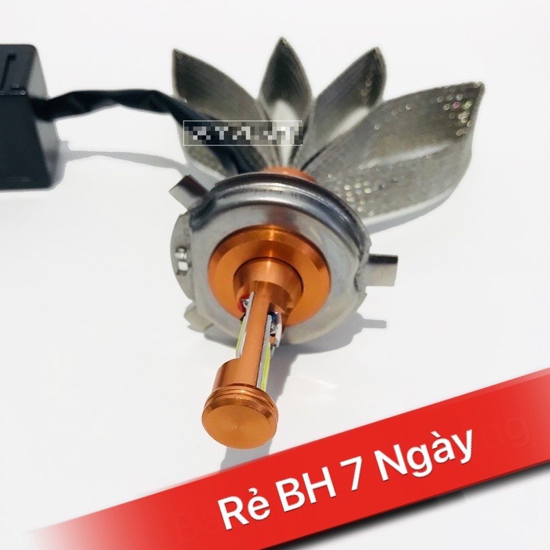 ĐÈN PHA LED CYT 2 TIM LED H4 (GIÁ 1 BÓNG)