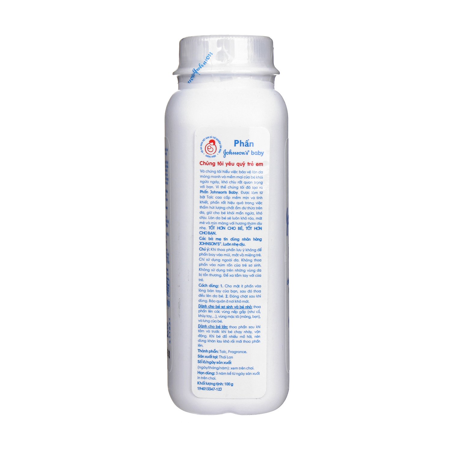Phấn Thơm Johnson Baby 100g
