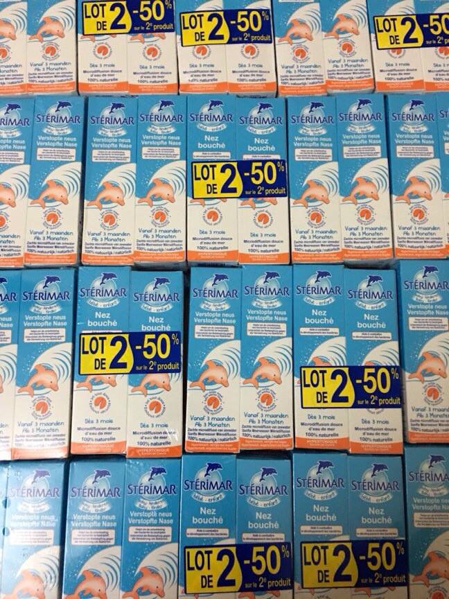 Xịt mũi cá heo Sterimar kháng viêm 100ml