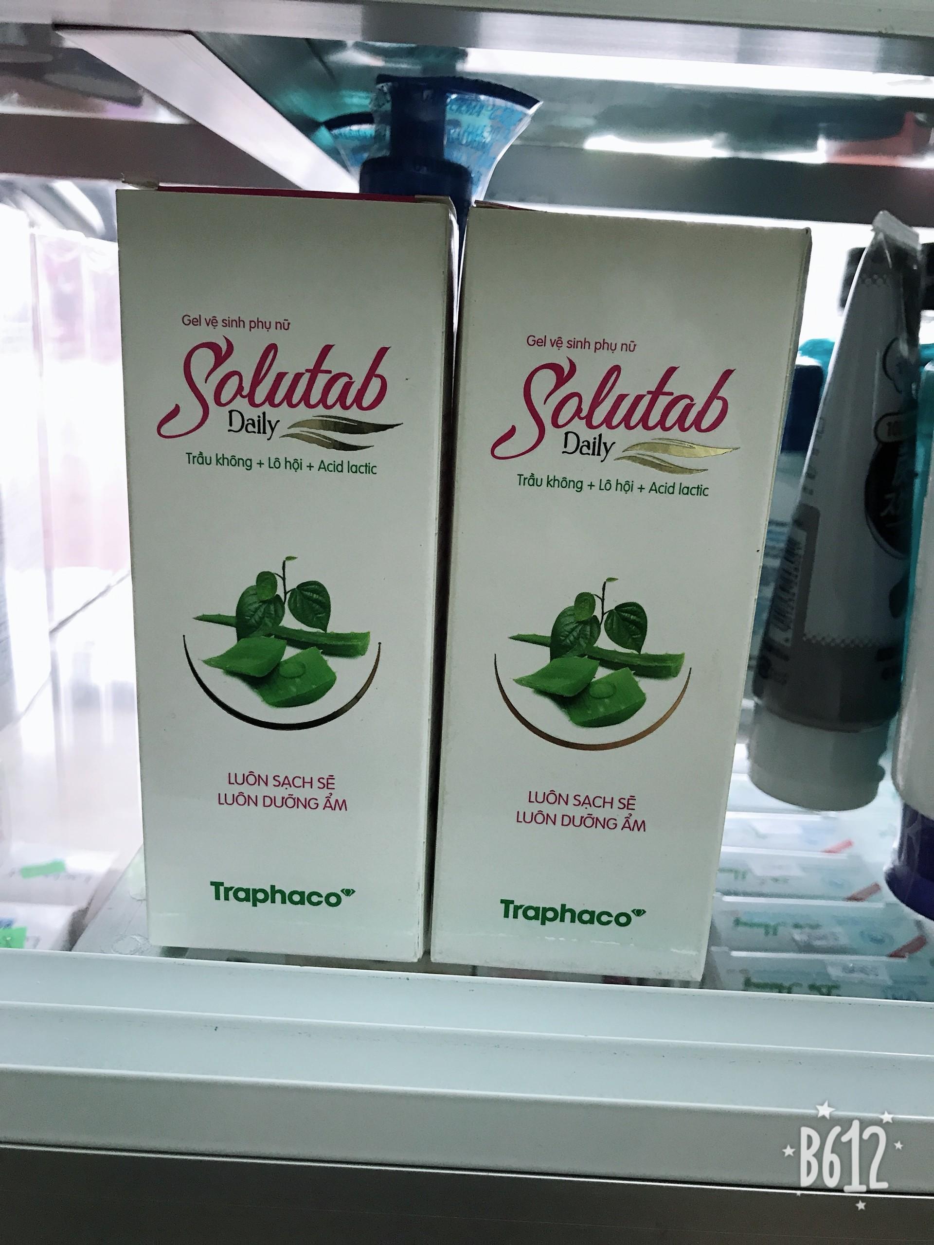 Gel vệ sinh phụ nữ Solutab Daily 100ml