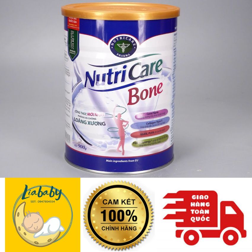 SỮA BỘT NUTRICARE BONE PHÒNG NGỪA LOÃNG XƯƠNG (CAM KẾT HÀNG CHÍNH HÃNG, DATE MỚI 100%)
