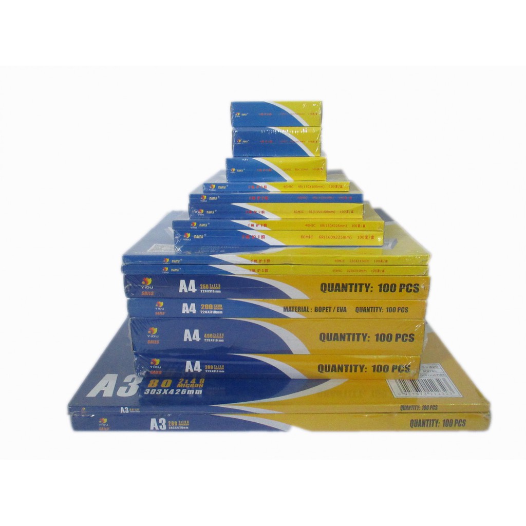 Giấy ép plastic A4/Nhựa ép plastic