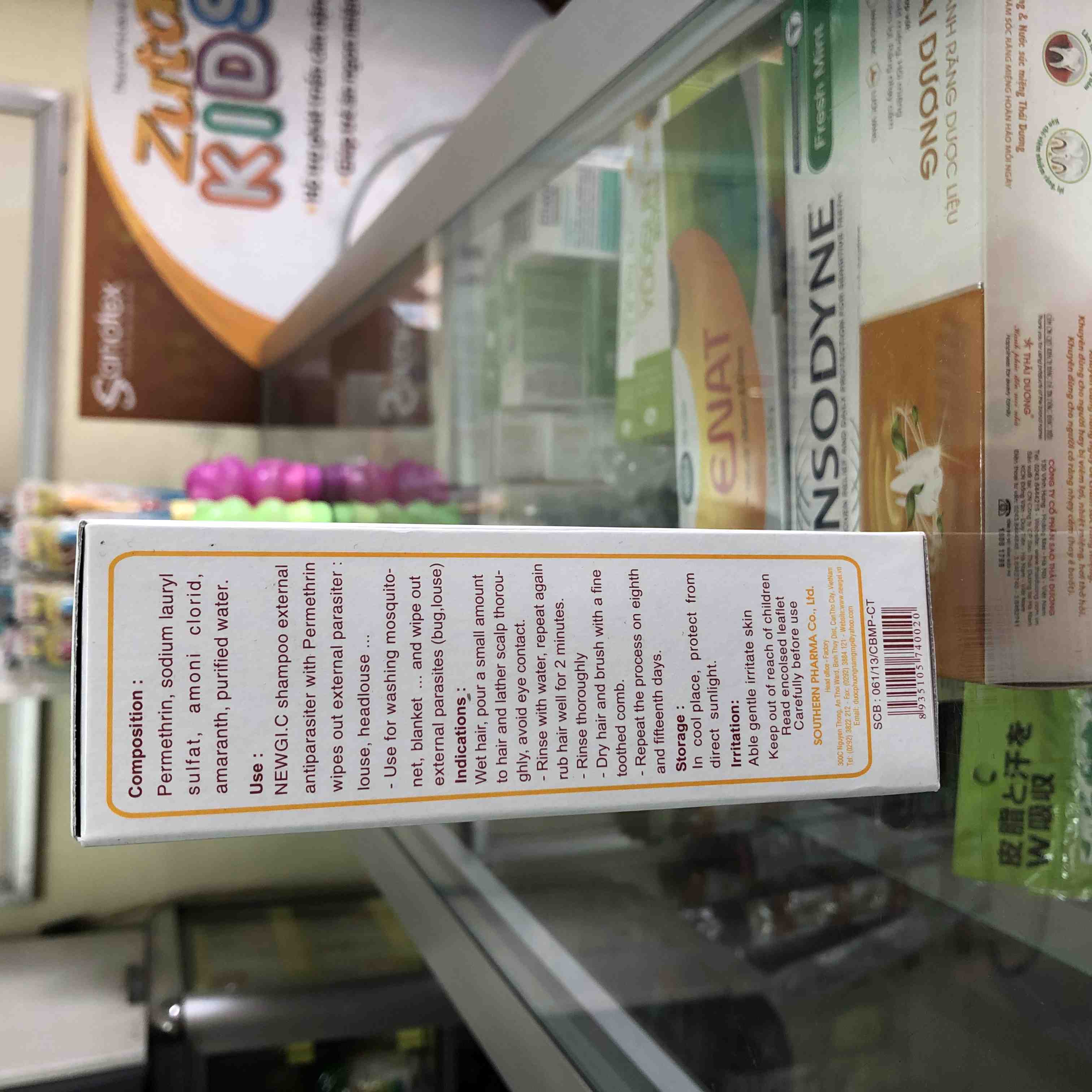 Dầu gội đầu sạch chí Newgi C (100ml)