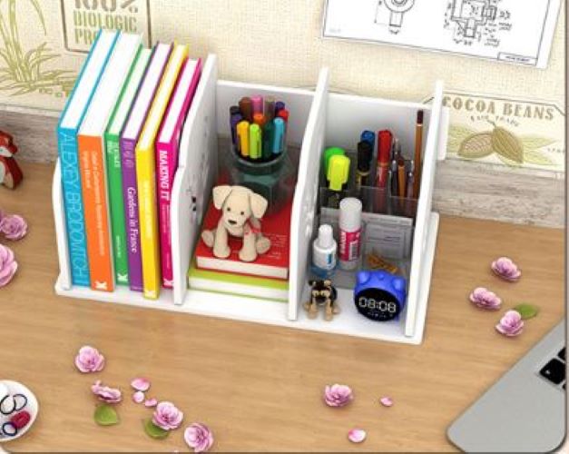 Giá sách để bàn tiện dụng chia ngăn