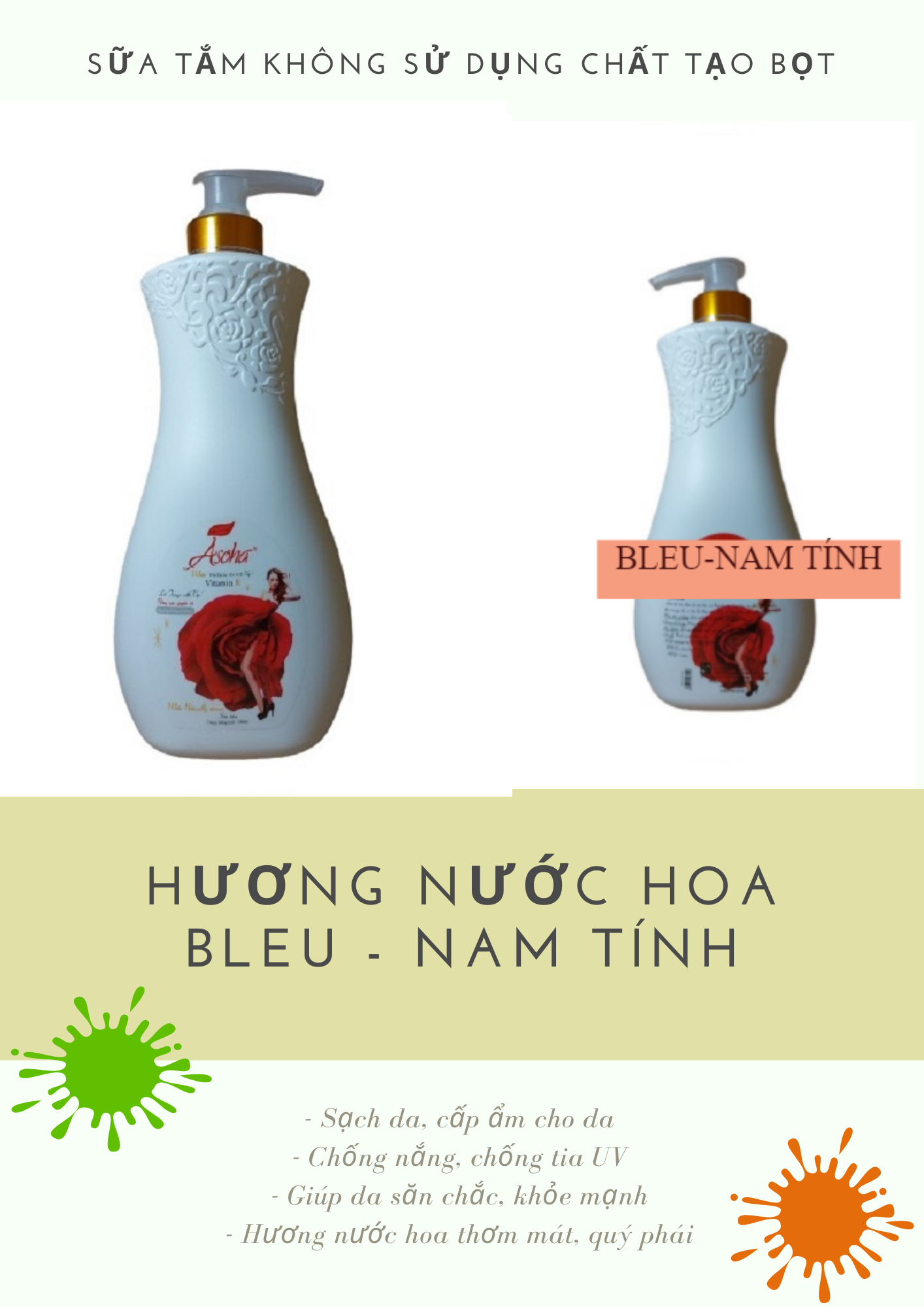 [HCM]Sữa Tắm Hương Nước Hoa 1000ml