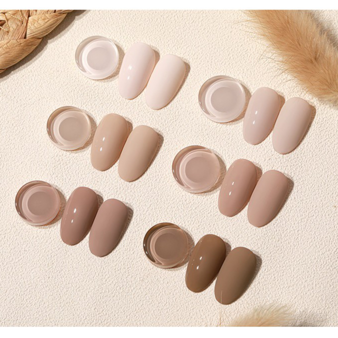 Sơn Gel AS | Mã QZ | Tone Nâu Nhạt Hazelnut