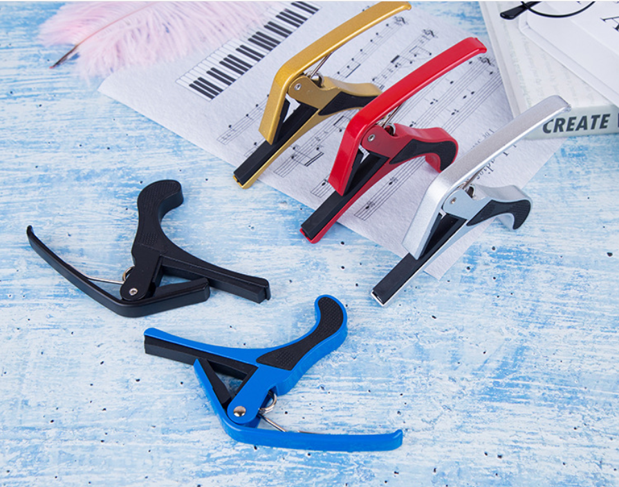 Capo kẹp đàn guitar ukulele tốt Fender