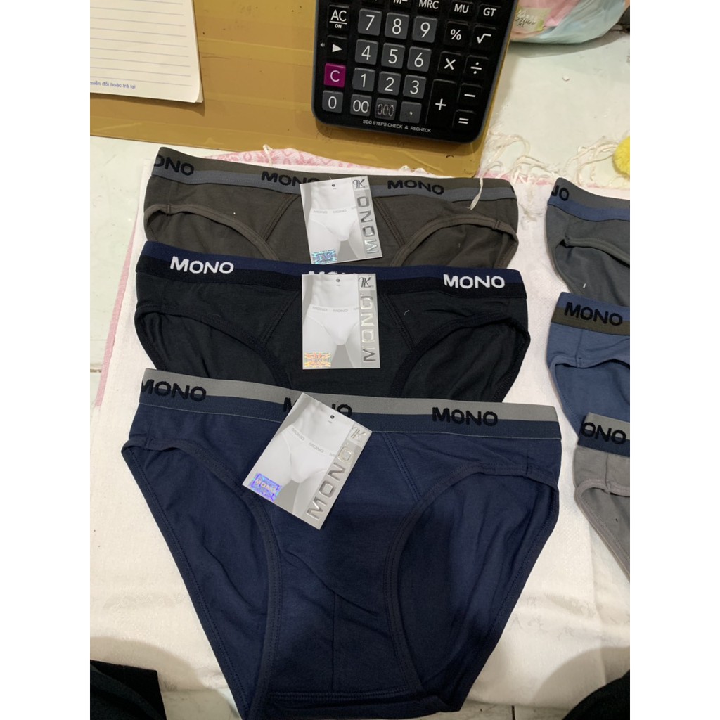 Combo 5 quần xì mono coton