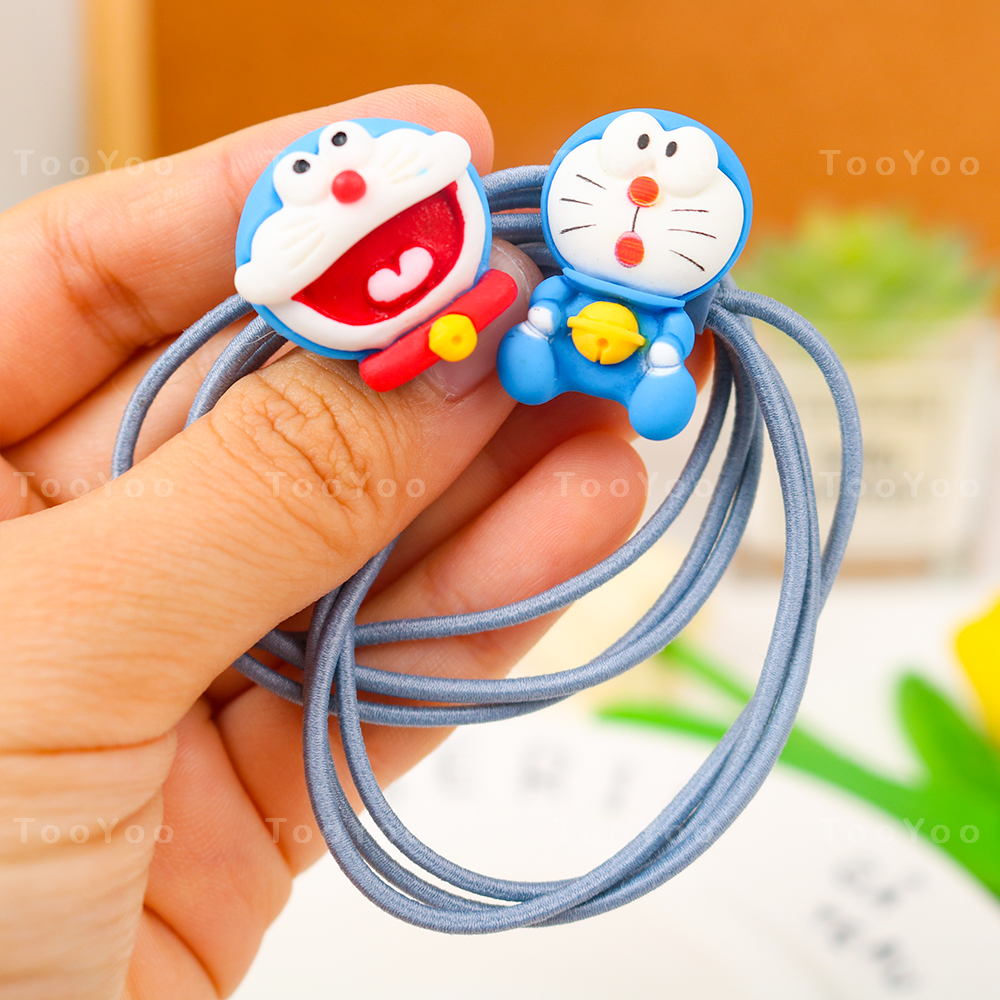 Dây chun cột tóc hình Doraemon Doremon dễ thương cute TooYoo BK00067