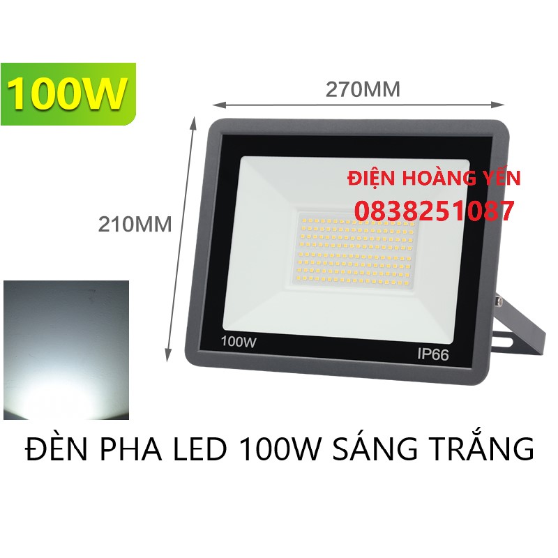 Đèn pha LED 100W 200W 300W 400W  siêu sáng chống nước