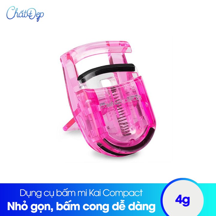 Bấm mi tiện lợi Mira Super Eyelash Curler Hàn Quốc (Hồng)