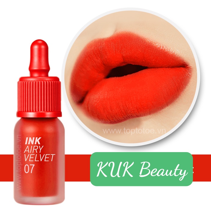 [HCM]Son Ink  Kem Lì  Airy Velvet số 7
