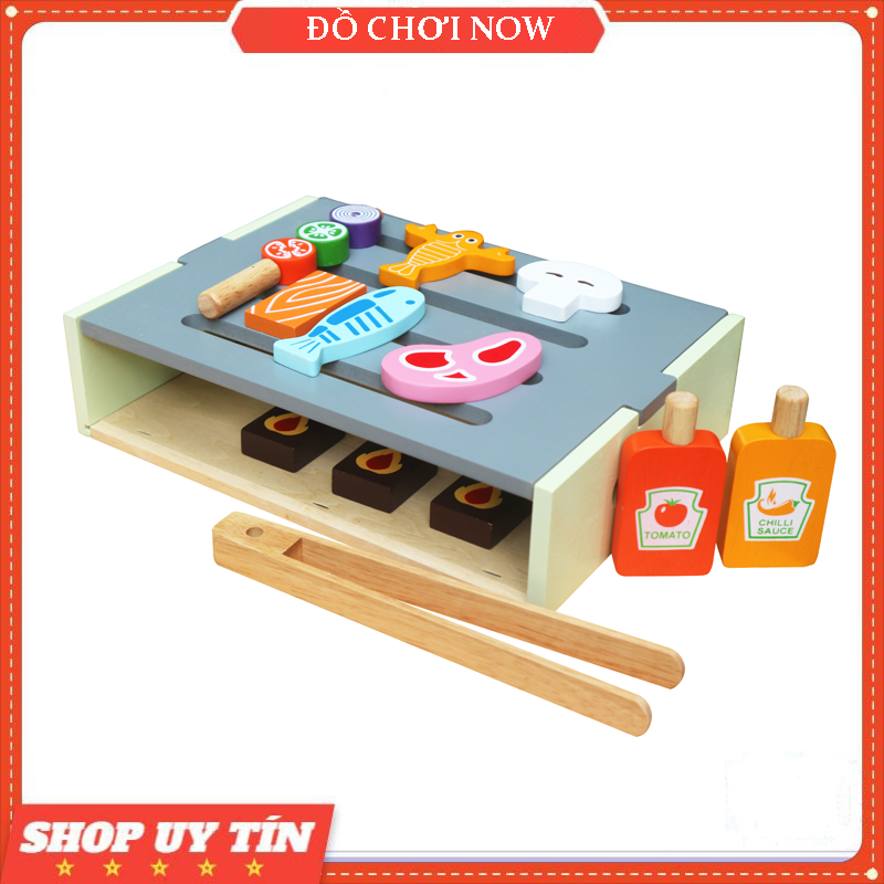 Đồ chơi nấu ăn Bếp nướng - Đồ chơi gỗ Winwintoys