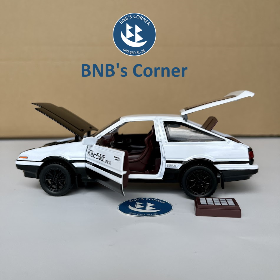 [BNB's Corner] Xe mô hình 1:28 Toyota AE86 Initial D hãng Mini Auto