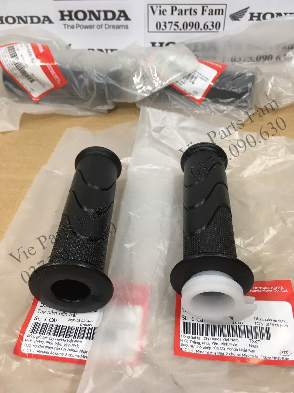 BỘ BAO TAY AB 125 / AB 110 FI/ VISION / LEAD 125 / WAVE 110/ FUTURE MẬP ĐỜI 1 DÂY GA, HÀNG DIN HONDA MỚI 100%