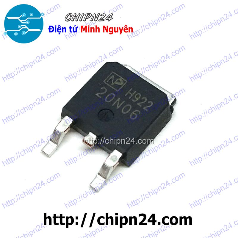 Mosfet dán 20n06 to-252 20a 60v kênh n
