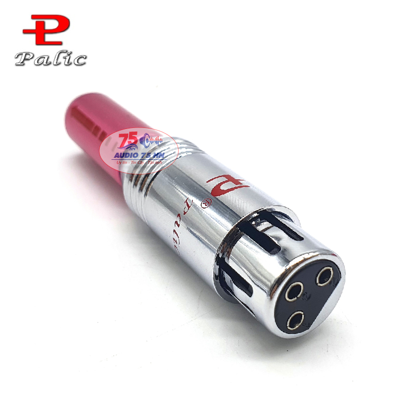 Bộ Jack canon Palic mạ bạc cao cấp - Jack XLR Palic
