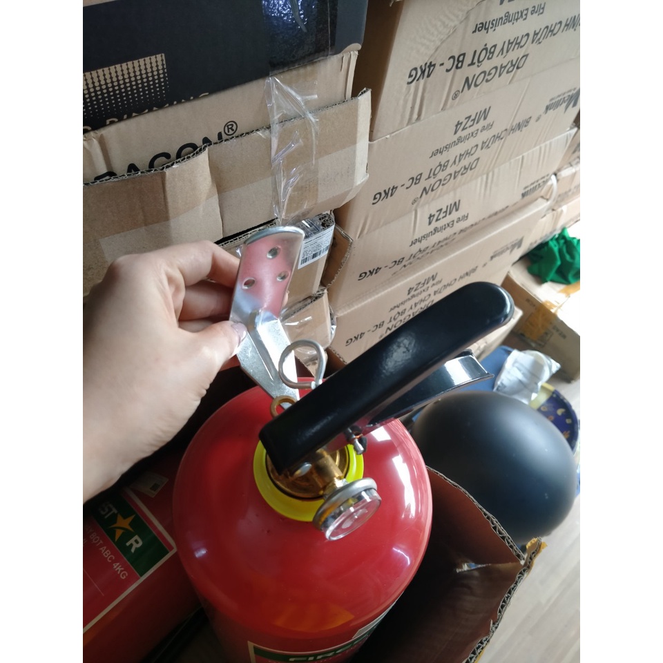 Combo 2 móc treo bình cứu hỏa