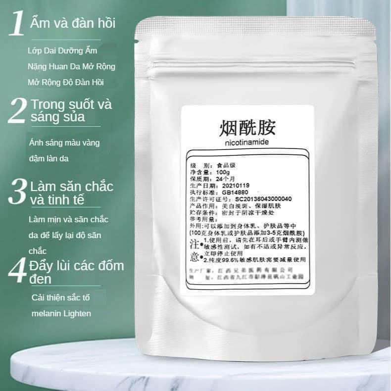 200g Bột tinh chất Niacinamide Vitamin B3