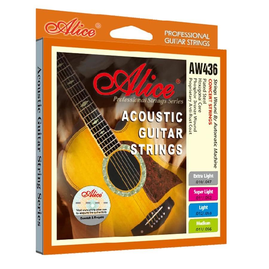 DÂY GUITAR ACOUSTIC ALICE AW 436