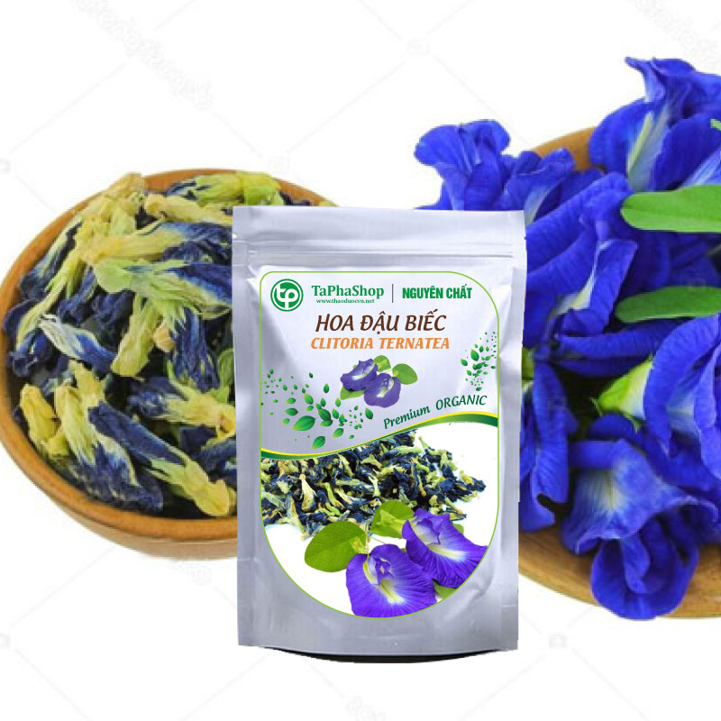 Hoa Đậu Biếc Sấy Khô 500g - Tấn phát