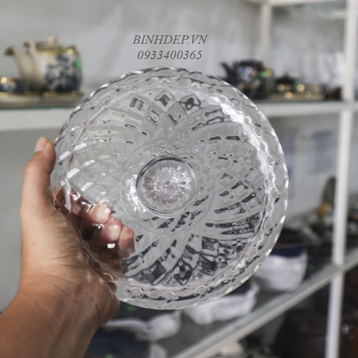 THÁP ĐỰNG RƯỢU 4.5 LÍT | THÁP BIA | BINH THUY TINH