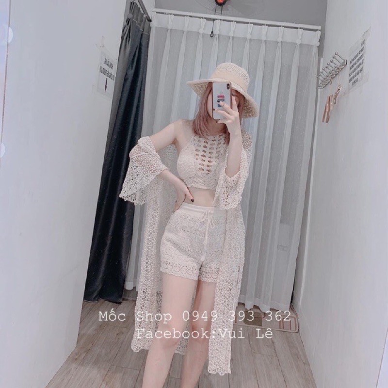 💥Set bikini ren đi biển 3 món -có bán rời