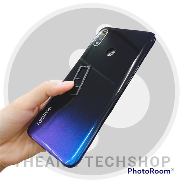 Bộ vỏ Realme 3 zin nấu máy