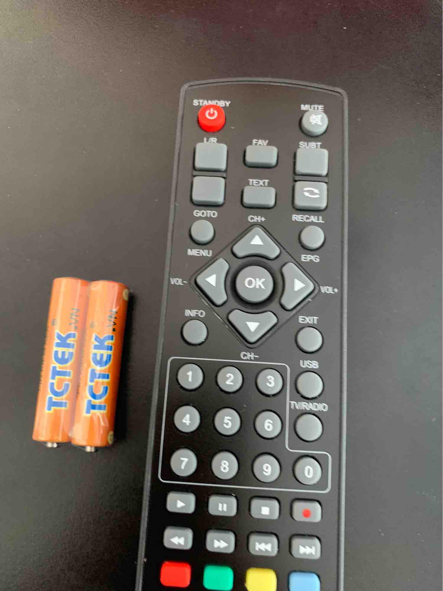 [HCM]Điều khiển đầu kĩ thuật số DVB tctek 377 xin