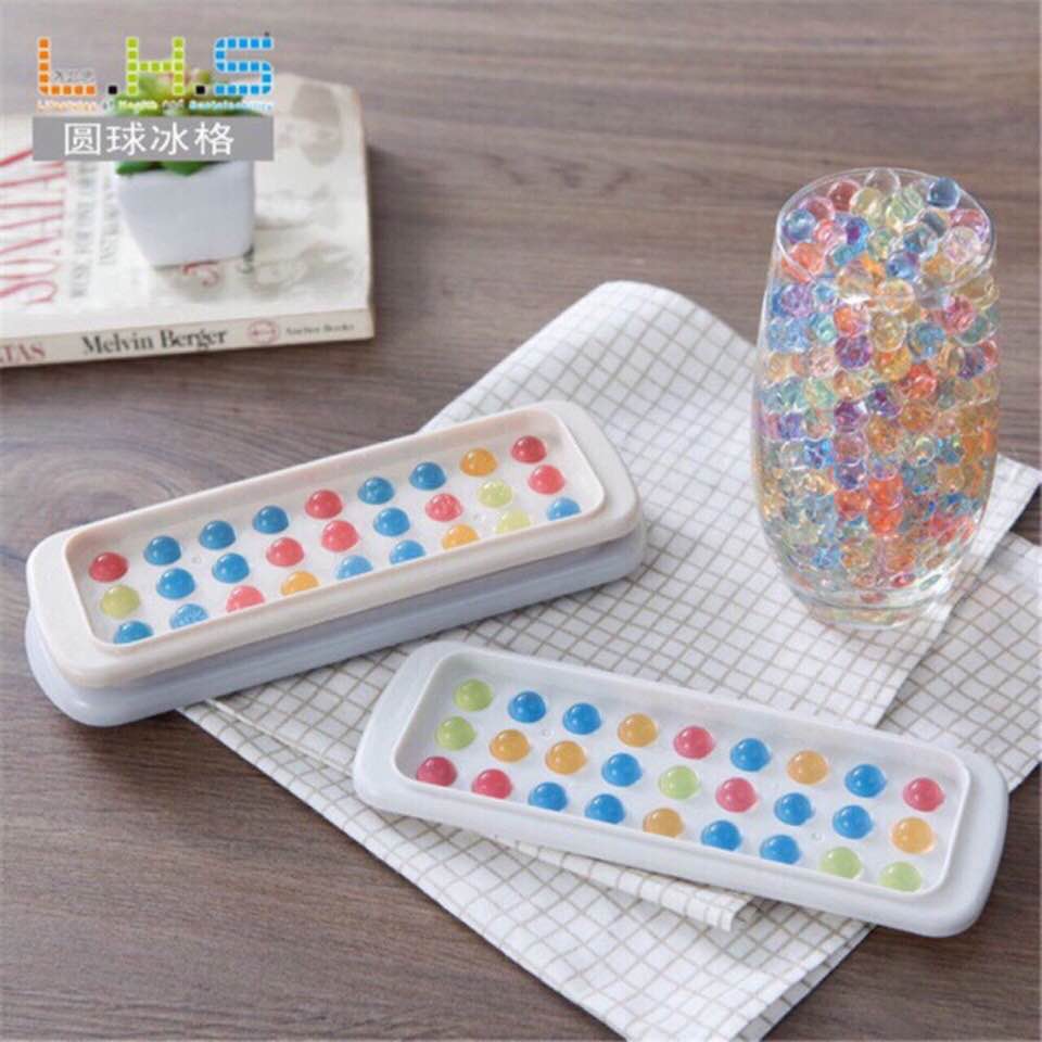 Khuôn thạch bi tròn 27 viên mini