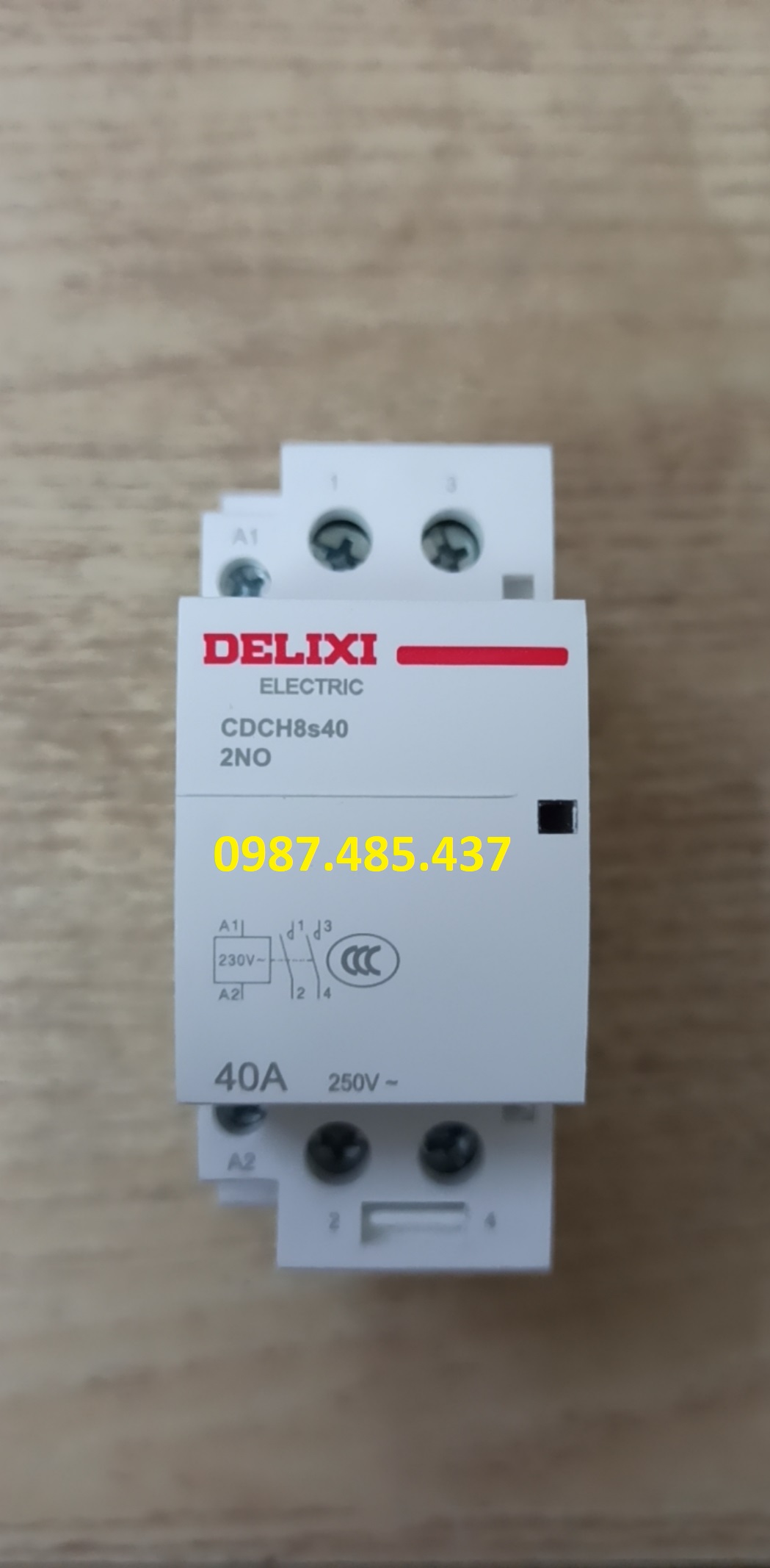 Khởi động từ 1 pha DELIXI 25A, 40A