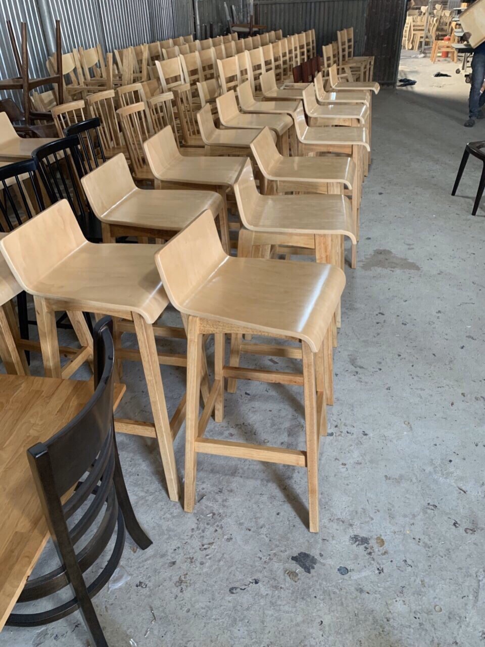 [HCM]Ghế bar gỗ cao