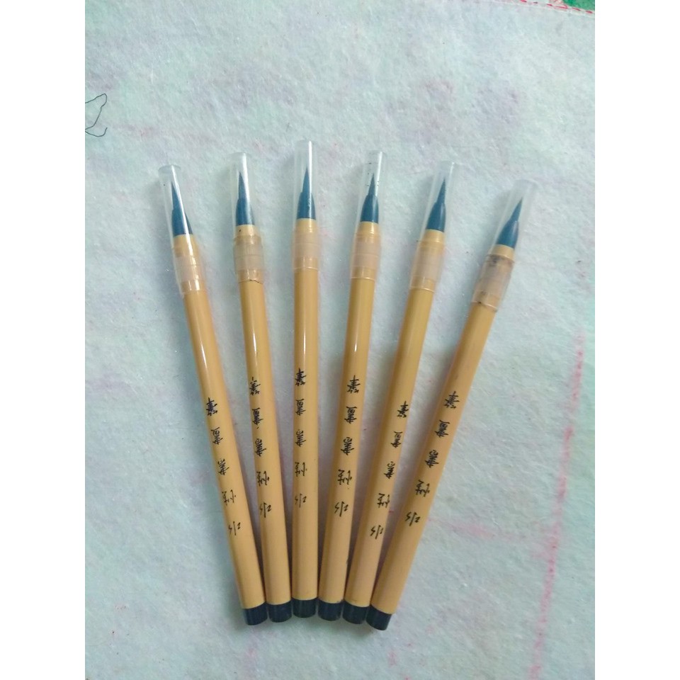 Bút thư pháp bơm mực tiểu tự “Thủy Tính Thư Họa “