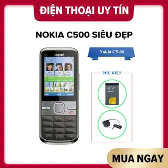 [HCM]Nokia C5 00 siêu đẹp (main zin thay vỏ mới) kèm pin sạc