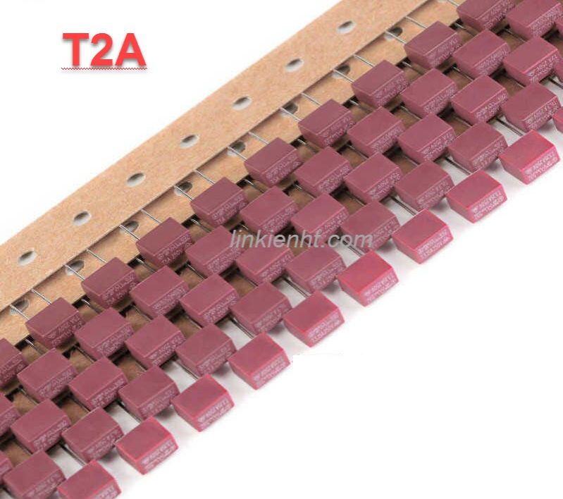 20 con cầu chì vuông 250v cầu chì t2a 2a lktt