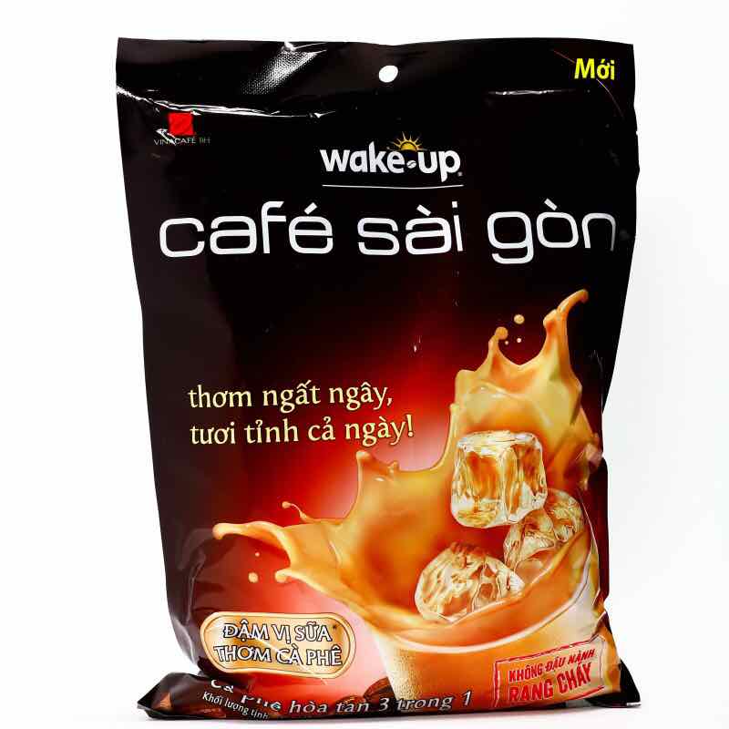 Bịch Cà phê Sữa Wake Up Sài Gòn 24 gói X 19gr