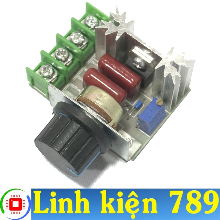Mạch điều khiển động cơ đèn 220VAC - 2000W Triac Dimmer