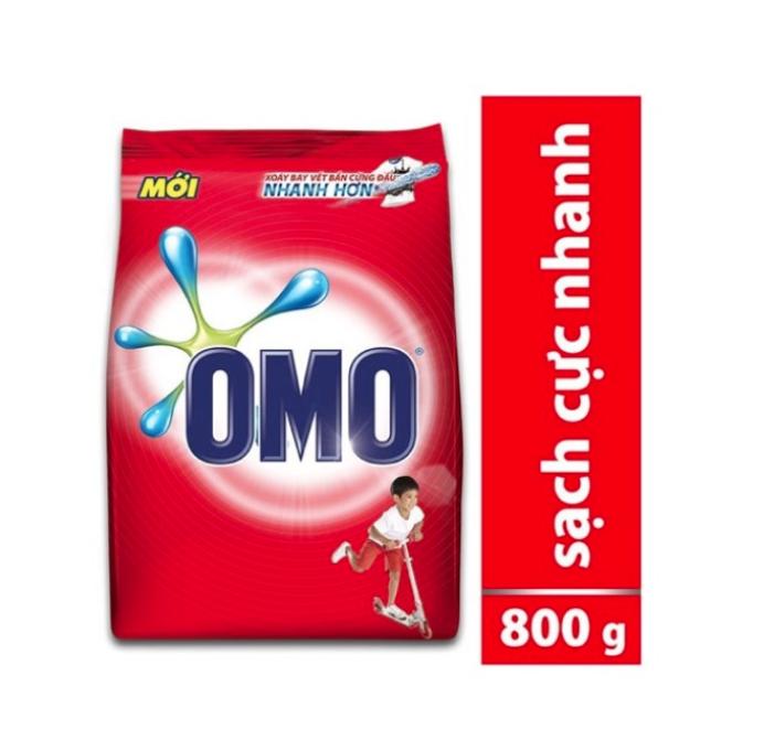 Bột Giặt Omo Hệ Bọt Thông Minh Gói 800g