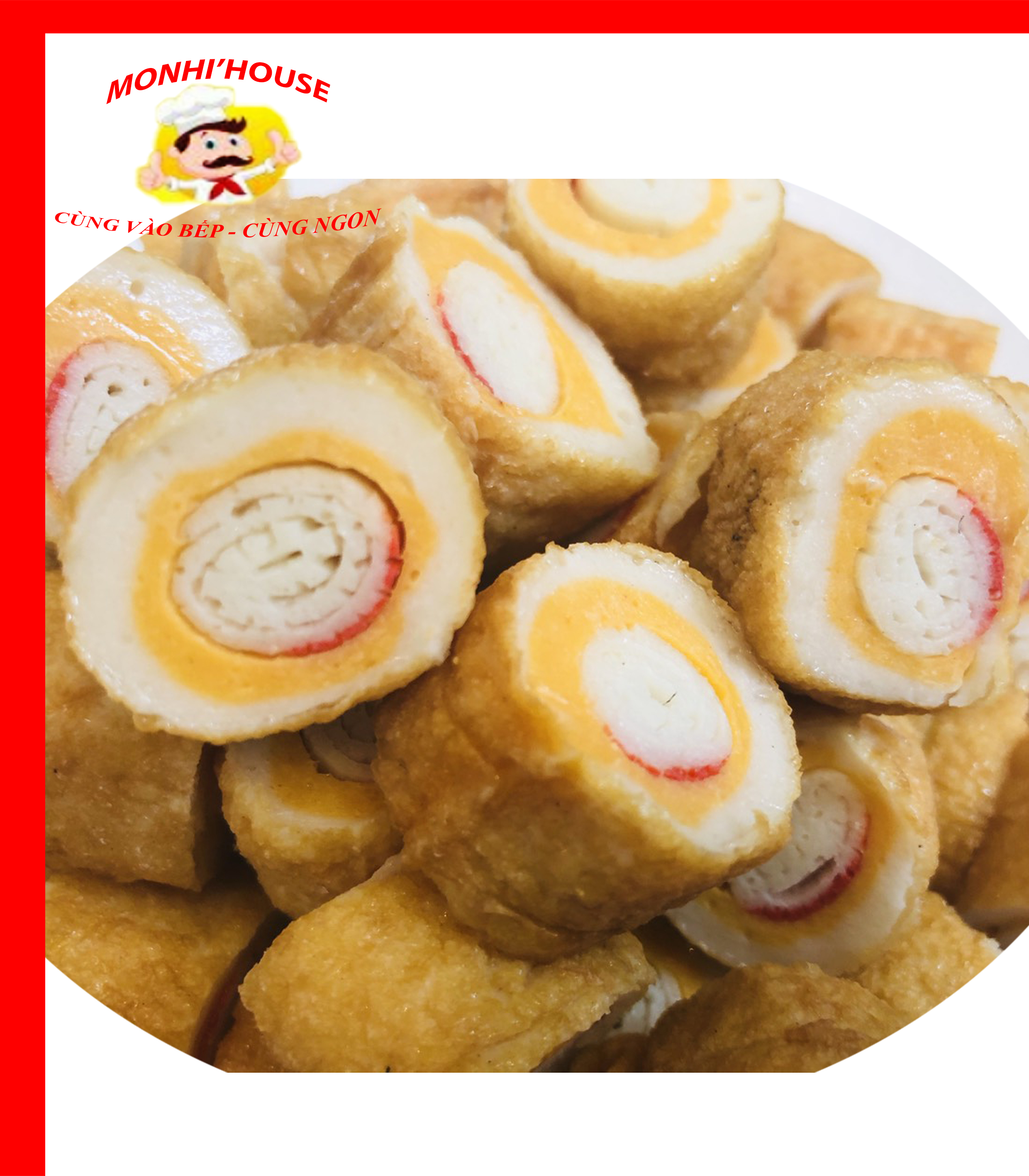 100g Chả cá cuộn thanh cua Malaysia