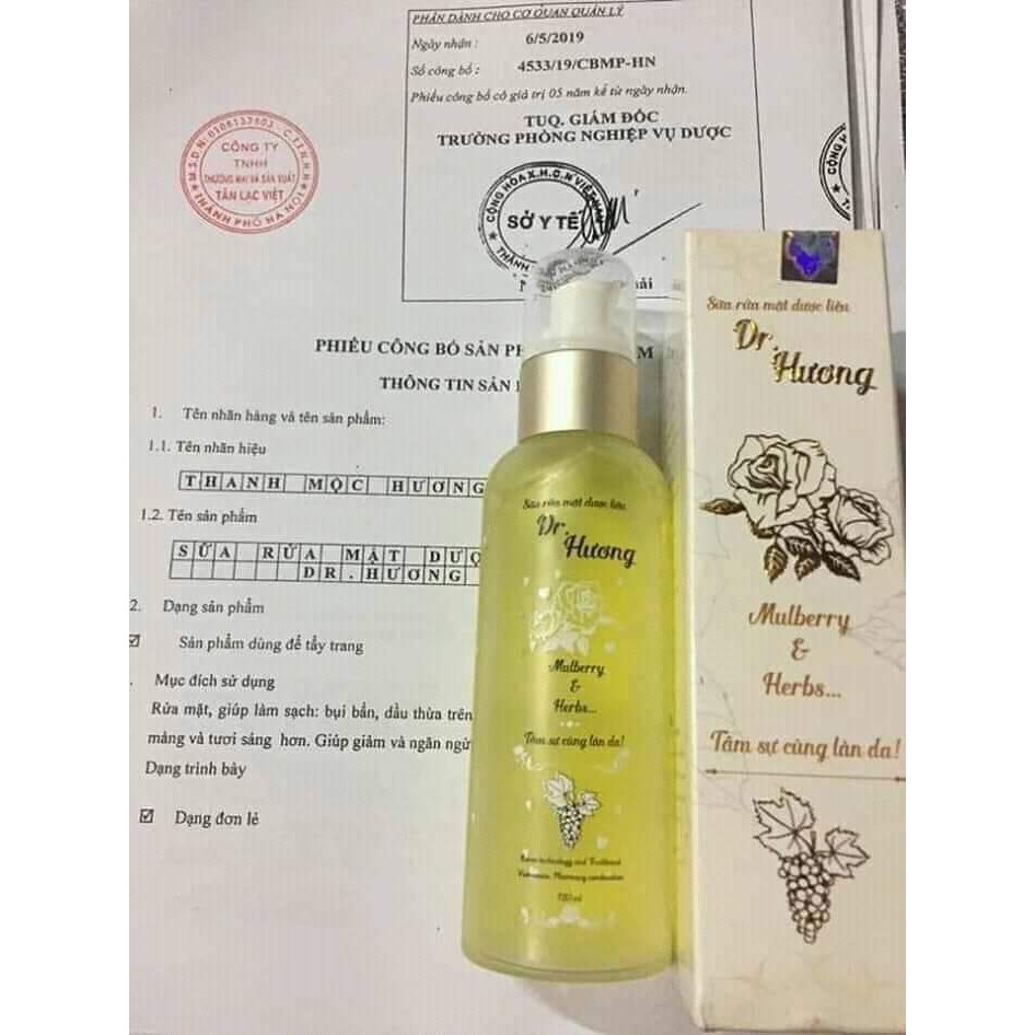 Sữa rửa mặt Dr Hương - Thanh Mộc Hương