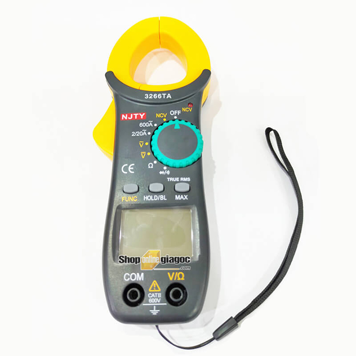 [TẶNG KÈM PIN] - Ampe Kìm Kẹp NJTY 3266TA