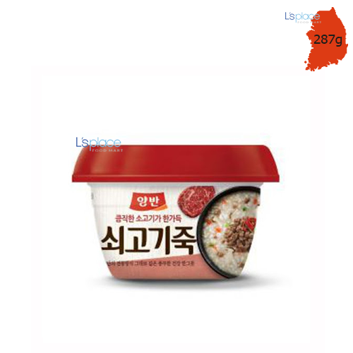 Cháo ăn liền vị bò Dongwon 287g
