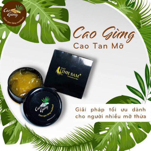 Combo Cao Gừng tan mỡ MC Cát Tường + Tặng 1 Đai Nịt Bụng