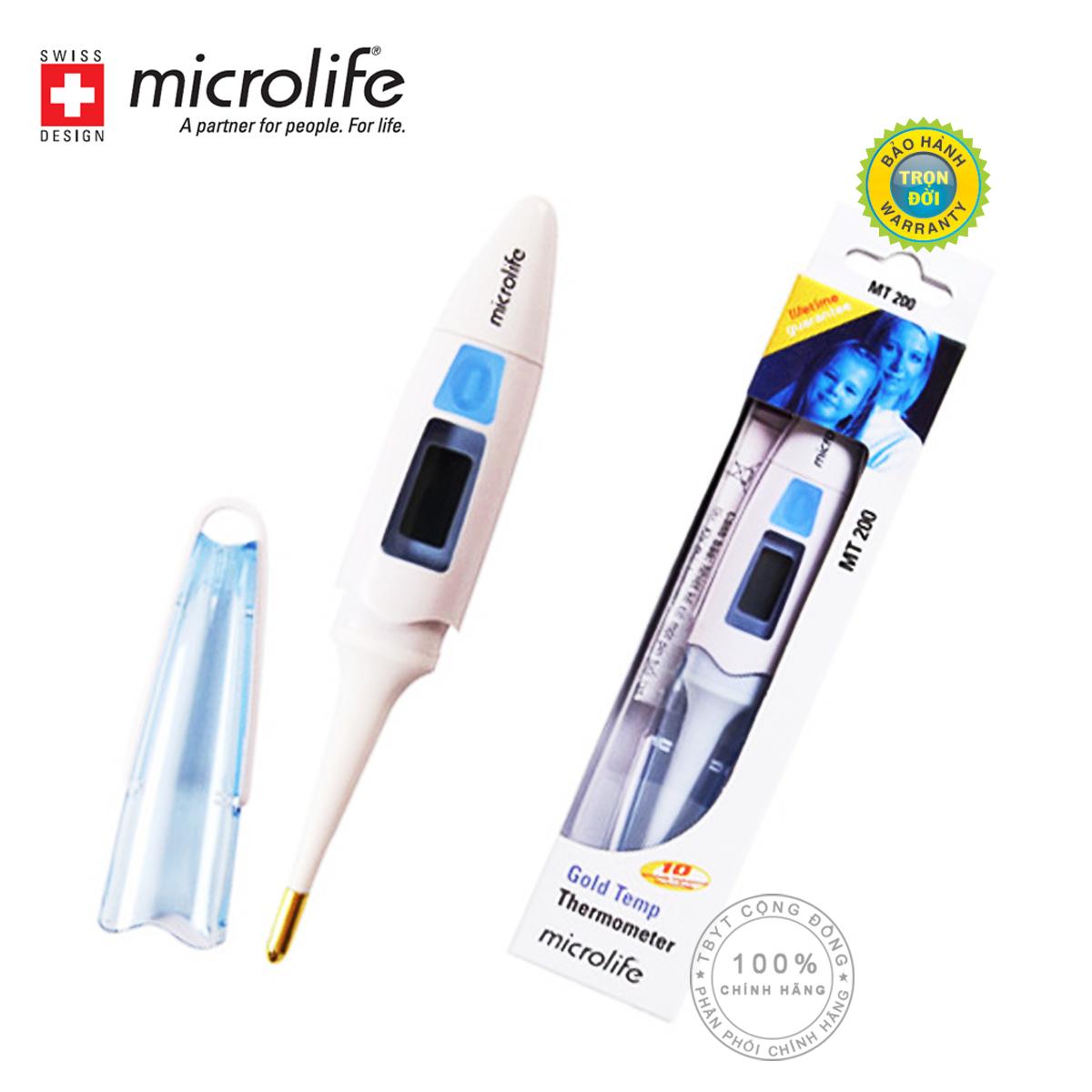 Nhiệt kế điện tử dạng bút Microlife MT200 ( Bảo hành trọn đời )
