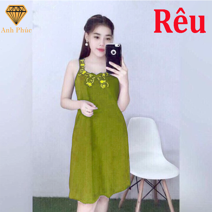 [HCM]Đầm ngủ thun lạnh mặc mát Anh Phúc