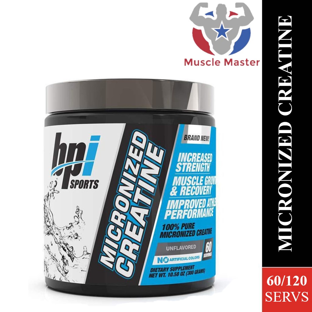 [HCM]Thực Phẩm Bổ Sung BPI Micronized Creatine 300g Và 600g