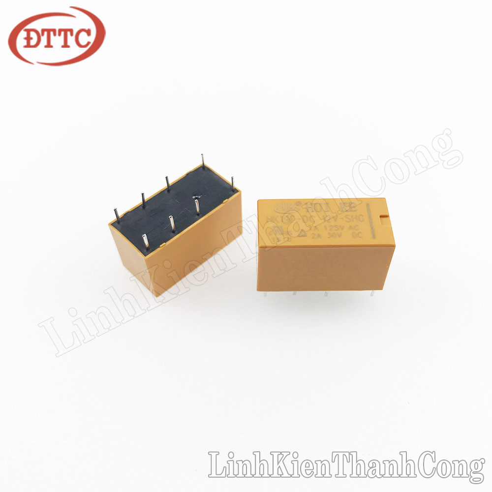 Relay 12V 2A 8 Chân HK19F-DC12V-SHG