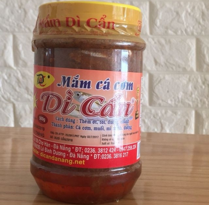 [HCM]Mắm cá cơm Dì Cẩn 500g